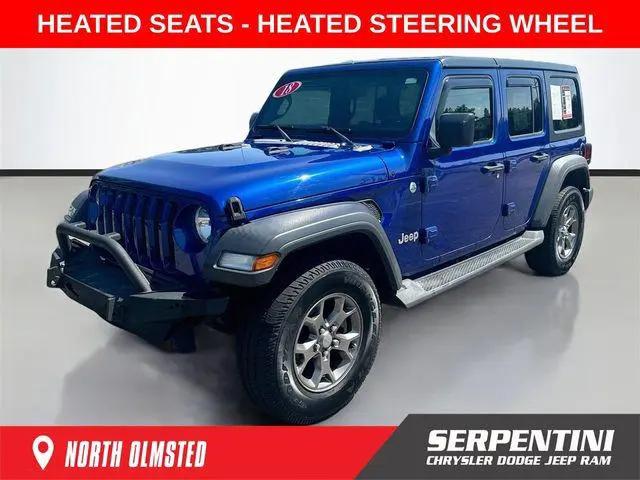 2018 Jeep Wrangler Unlimited Sport S 4x4 for sale in North Olmsted, OH