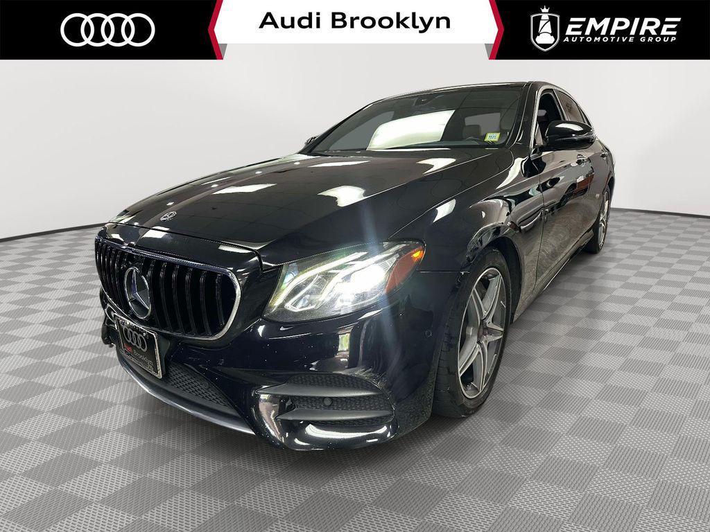 Black 2018 Mercedes-Benz E-Class Sedan All-Wheel Drive 9-Speed Automatic