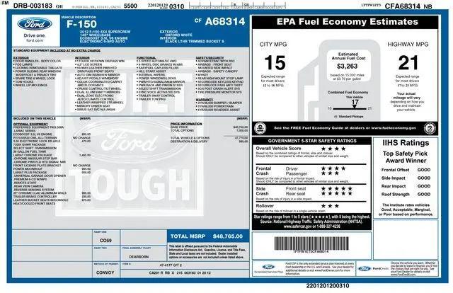 2012 Ford F-150 for sale near Millersburg, OH