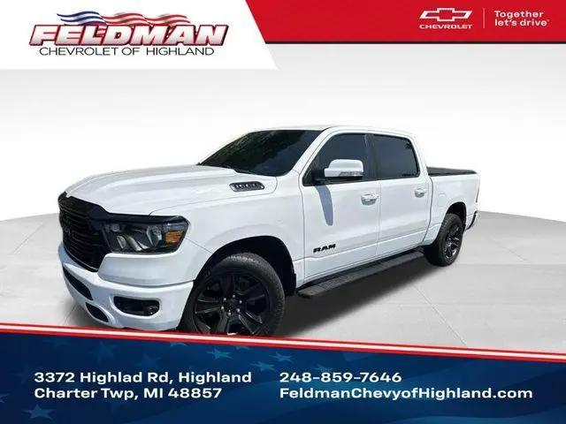 2020 Ram 1500 Big Horn Crew Cab 4x4 5'7" Box for sale in Highland, MI