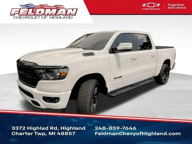 2020 Ram 1500 Big Horn Crew Cab 4x4 5'7" Box for sale in Highland, MI