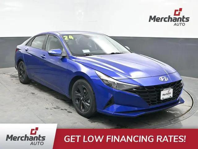 2023 Hyundai Elantra Hybrid Blue for sale in Hooksett, NH