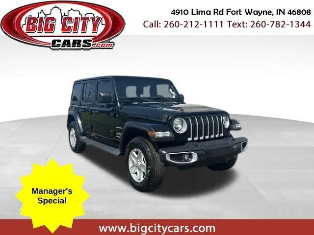 2021 Jeep Wrangler Sahara 4x4 for sale in Fort Wayne, IN
