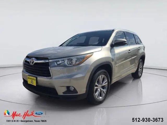 2015 Toyota Highlander XLE V6 for sale in Georgetown, TX