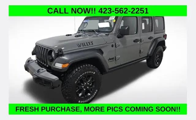 2022 Jeep Wrangler Unlimited Willys 4x4 for sale in La Follette, TN