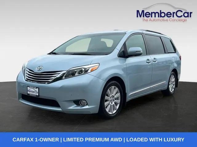 2017 Toyota Sienna XLE Premium 7 Passenger for sale in gaithersburg, MD