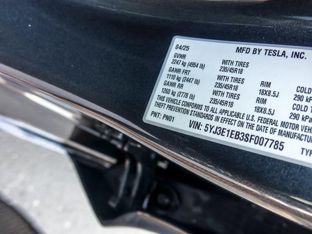 2025 Tesla Model 3 Long Range All-Wheel Drive