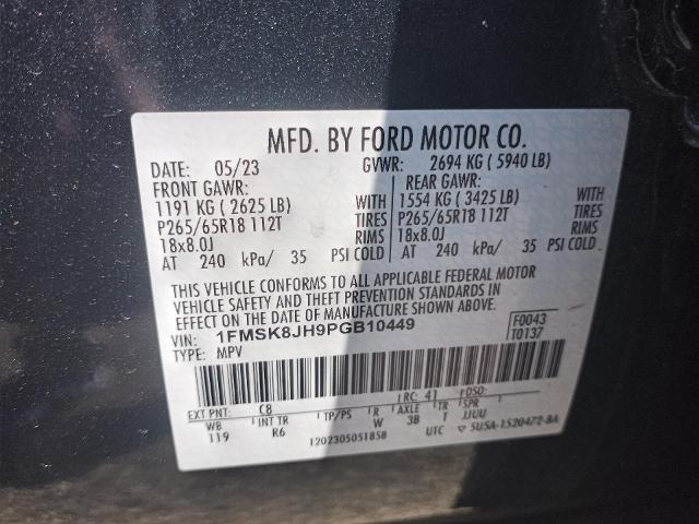 2023 Ford Explorer Timberline