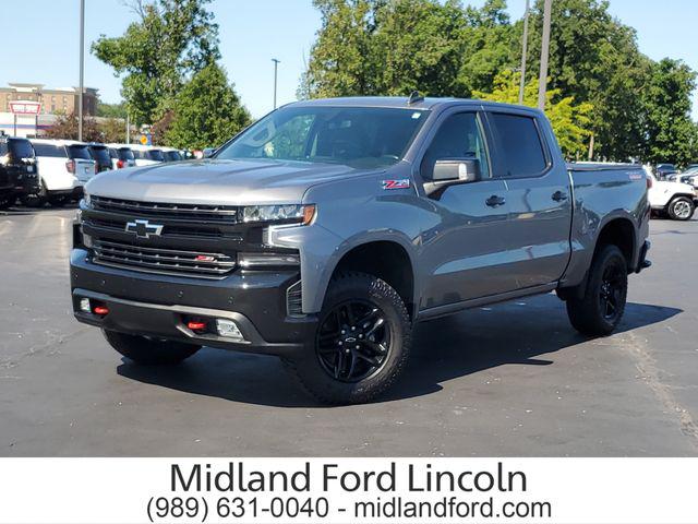 2021 Chevrolet Silverado 1500 4WD Crew Cab Short Bed LT Trail Boss for sale in Midland, MI