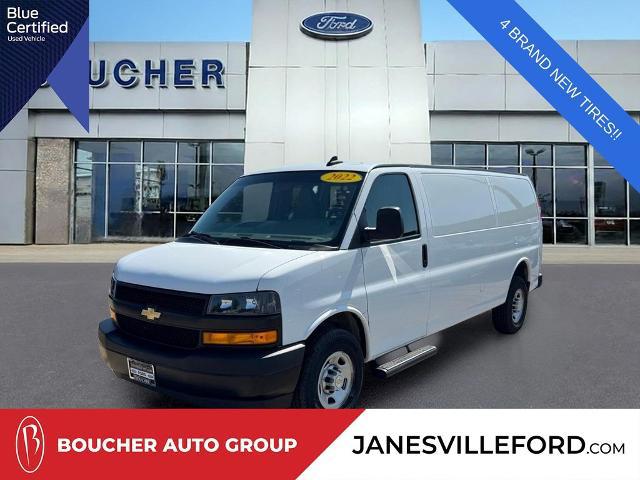 2022 Chevrolet Express Cargo Van RWD 3500 Extended Wheelbase WT for sale in Janesville, WI
