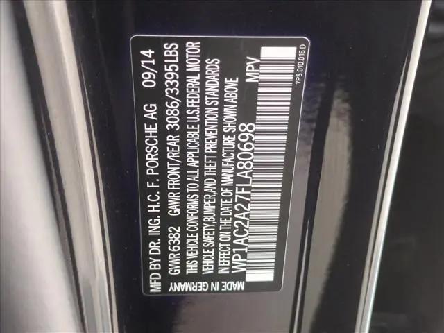 2015 Porsche Cayenne Turbo