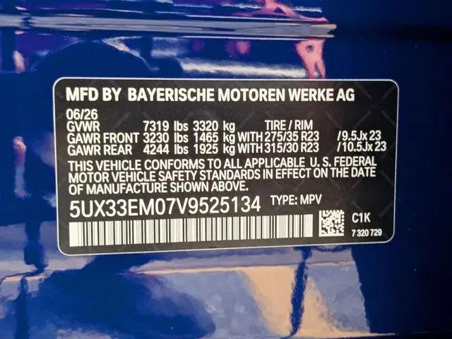2027 BMW X7 M60i