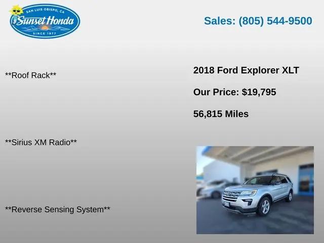 2018 Ford Explorer XLT