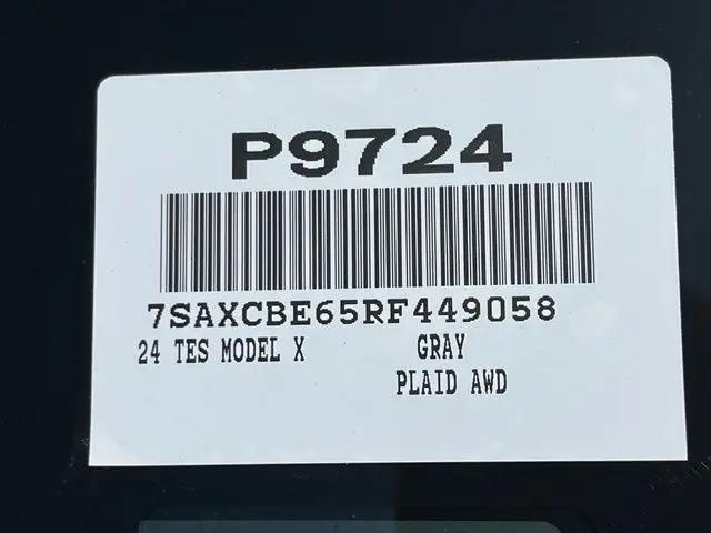 2024 Tesla Model X Plaid Tri Motor All-Wheel Drive