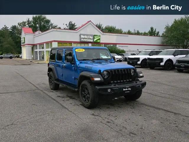 2023 Jeep Wrangler 4-Door Willys 4x4 for sale in Williston, VT