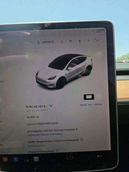 2021 Tesla Model Y Standard Range Rear-Wheel Drive