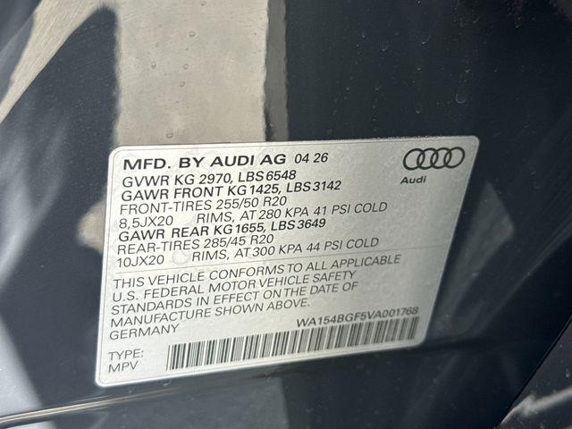 2027 Audi Q6 e-tron Premium quattro