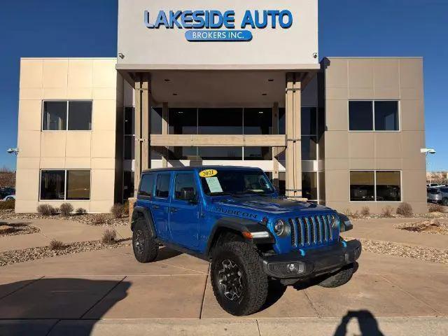 2021 Jeep Wrangler 4xe Unlimited Rubicon 4x4 for sale in Colorado Springs, CO