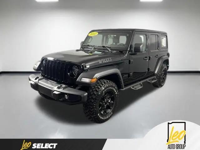 2022 Jeep Wrangler Unlimited Willys 4x4 for sale in Columbus, IN