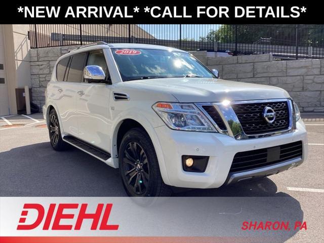 2019 Nissan Armada Platinum for sale in SHARON, PA