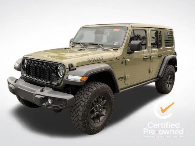 2025 Jeep Wrangler 4-Door Willys 4x4 for sale in Torrington, CT