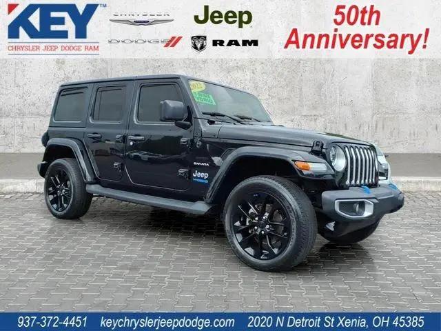 2022 Jeep Wrangler 4xe Unlimited Sahara 4x4 for sale near Xenia, OH