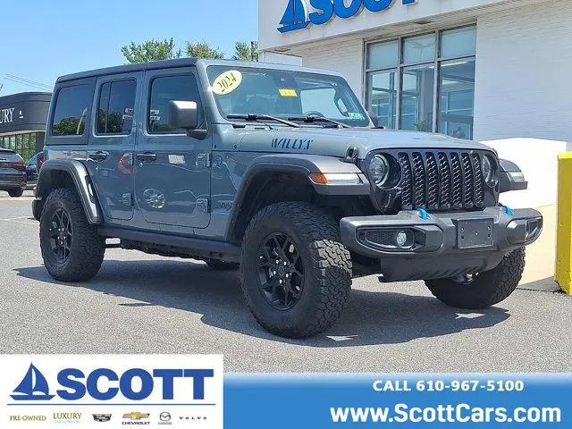 2024 Jeep Wrangler 4xe Willys 4xe for sale in Allentown, PA