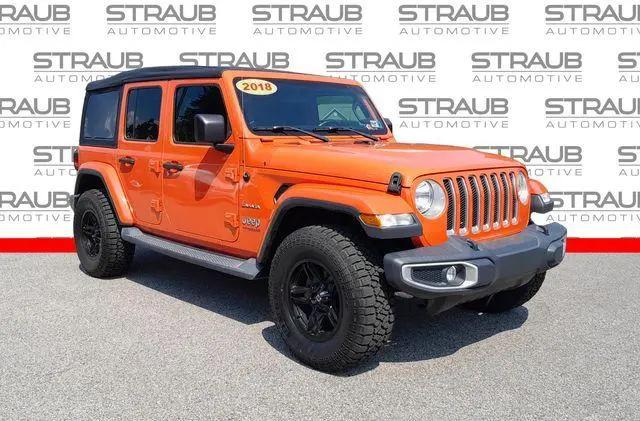 2018 Jeep Wrangler Unlimited Sahara 4x4 for sale in Wheeling, WV