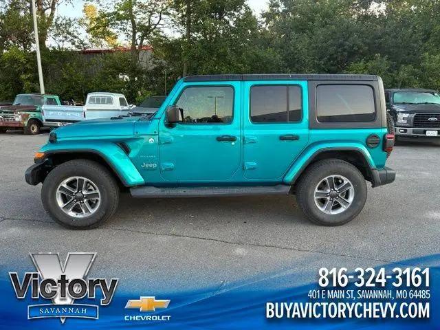2019 Jeep Wrangler Unlimited Sahara 4x4 for sale in Savannah, MO