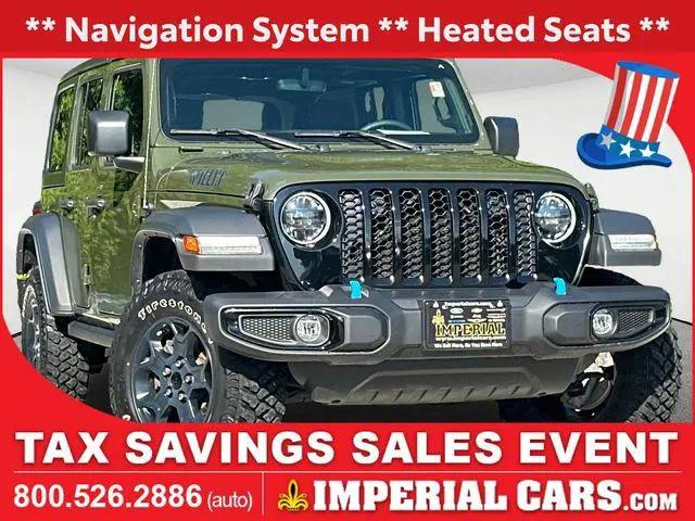 2023 Jeep Wrangler 4xe 4x4 for sale in Mendon, MA