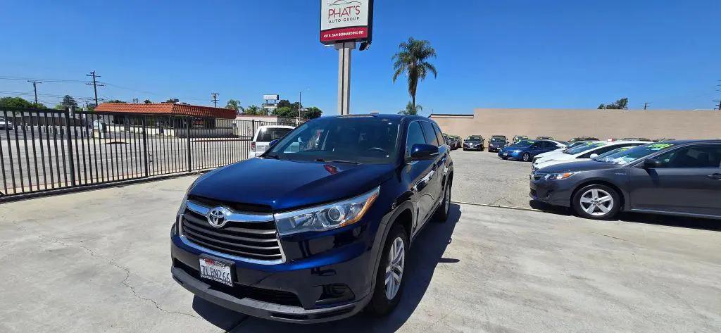 2015 Toyota Highlander LE V6 for sale in Covina, CA