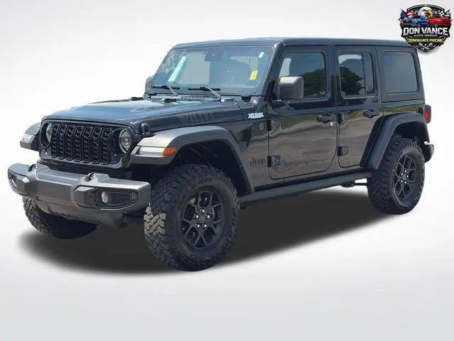 2025 Jeep Wrangler 4-Door Willys 4x4 for sale in Marshfield, MO