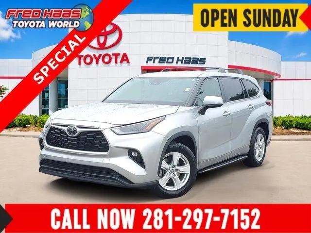 2023 Toyota Highlander LE for sale in Spring, TX