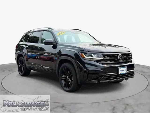 2022 Volkswagen Atlas 3.6L V6 SEL R-Line Black for sale in West Islip, NY