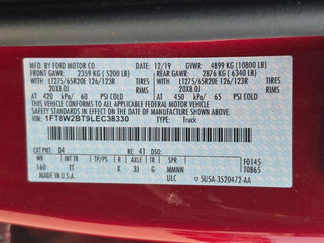 2020 Ford F-250 Limited