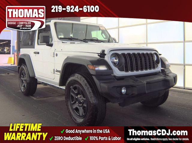 2025 Jeep Wrangler 2-Door Sport 4x4 for sale in Highland, IN