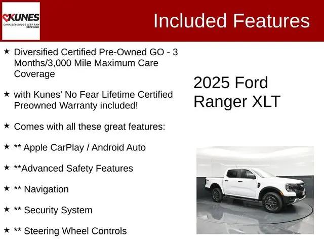 2025 Ford Ranger XLT