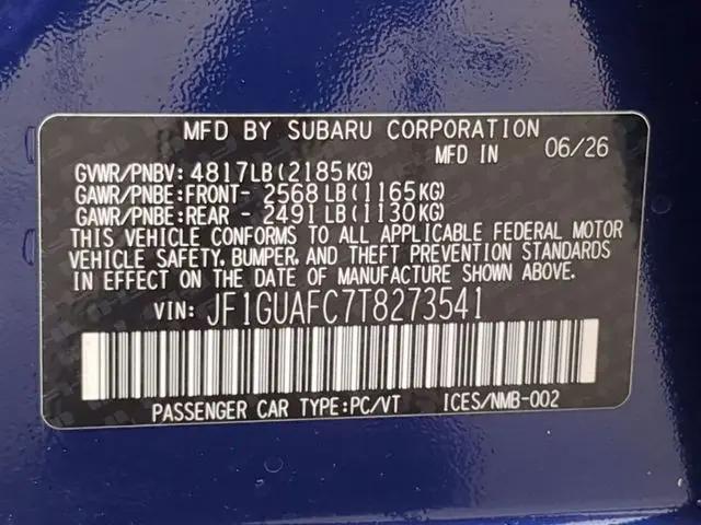 2026 Subaru Impreza Sport