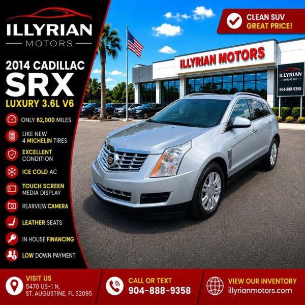 2014 Cadillac SRX Luxury Collection for sale in Saint Augustine, FL