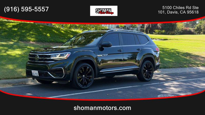 2021 Volkswagen Atlas 3.6L V6 SEL R-Line for sale in Davis, CA