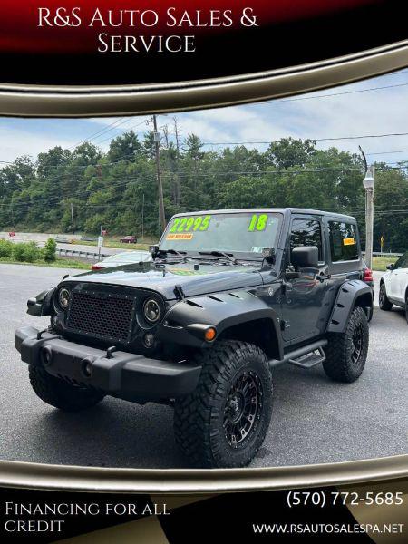 2018 Jeep Wrangler JK Sport S 4x4 for sale in Linden, PA