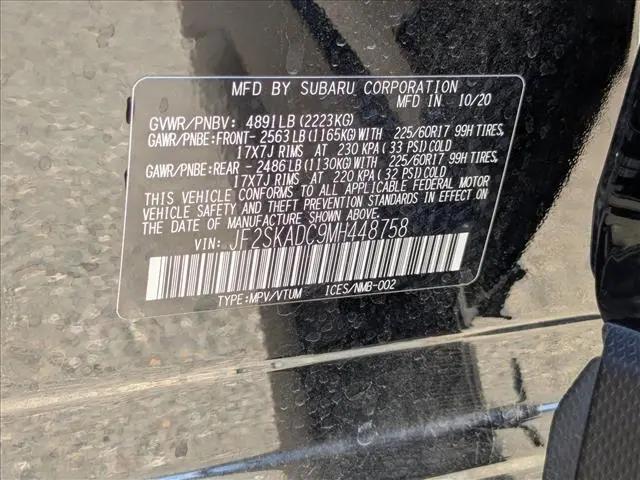 2021 Subaru Forester 2.5i