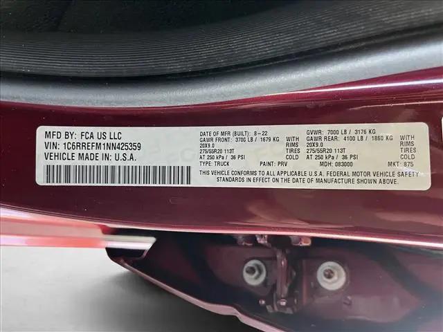 2022 Ram 1500 Big Horn Crew Cab 4x2 57 Box