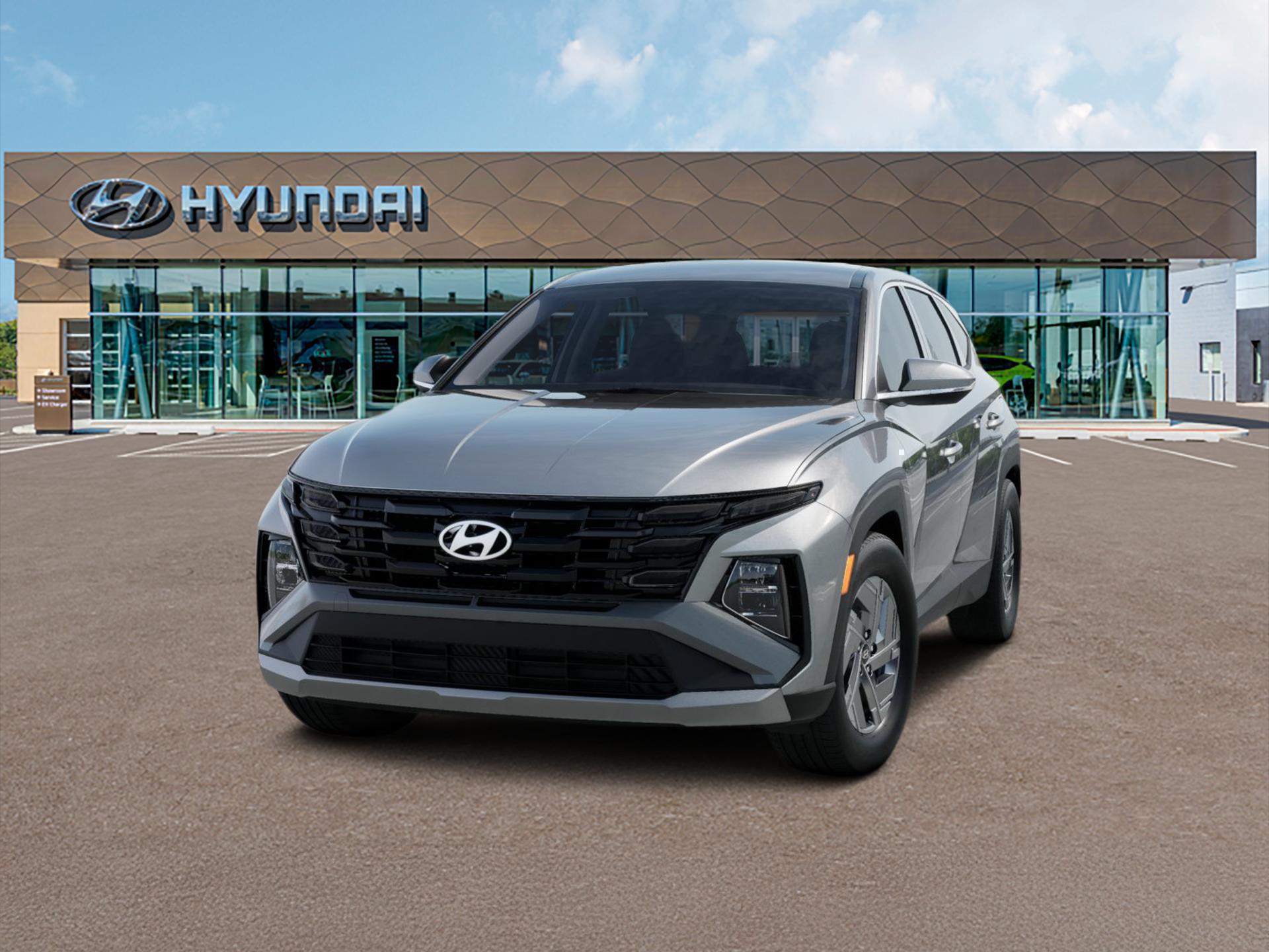 Shimmering Silver 2026 Hyundai Tucson Hybrid SUV / Crossover  Automatic