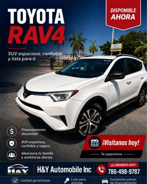 2017 Toyota RAV4 LE for sale in Hialeah, FL
