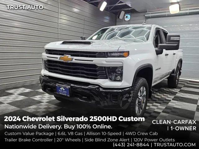2024 Chevrolet Silverado 2500HD 4WD Crew Cab Standard Bed Custom for sale in Sykesville, MD