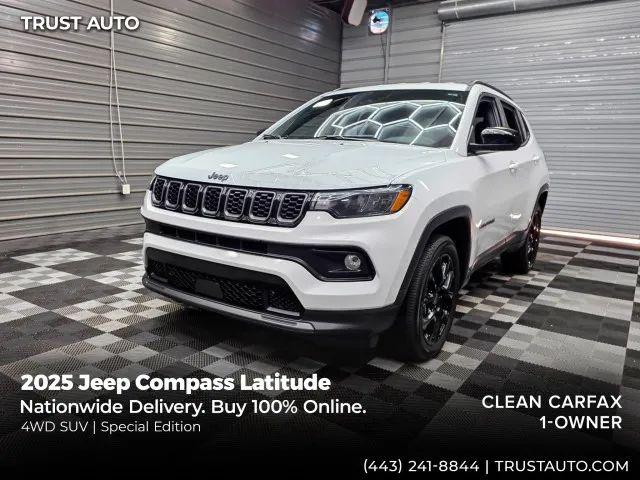 2025 Jeep Compass Latitude 4x4 for sale in Sykesville, MD