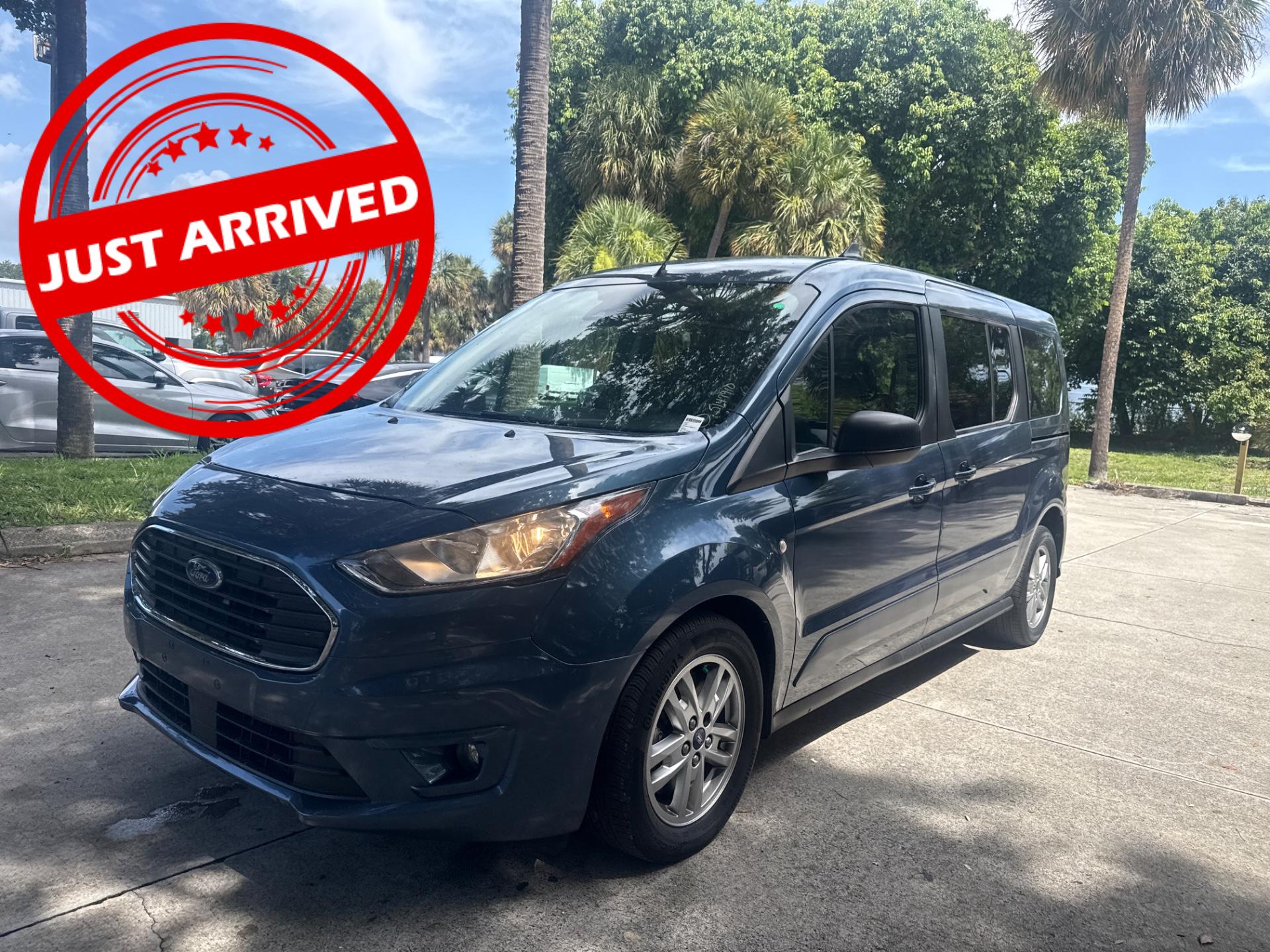 Dark Blue 2019 Ford Transit Connect Van Front-Wheel Drive Automatic