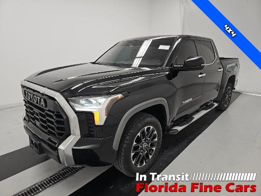 Black 2023 Toyota Tundra Pickup Truck Four-Wheel Drive Automatic