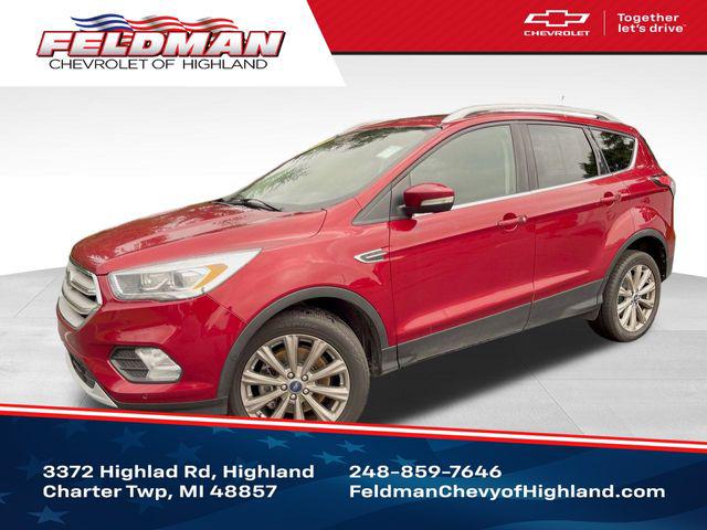 2018 Ford Escape Titanium for sale in Highland, MI